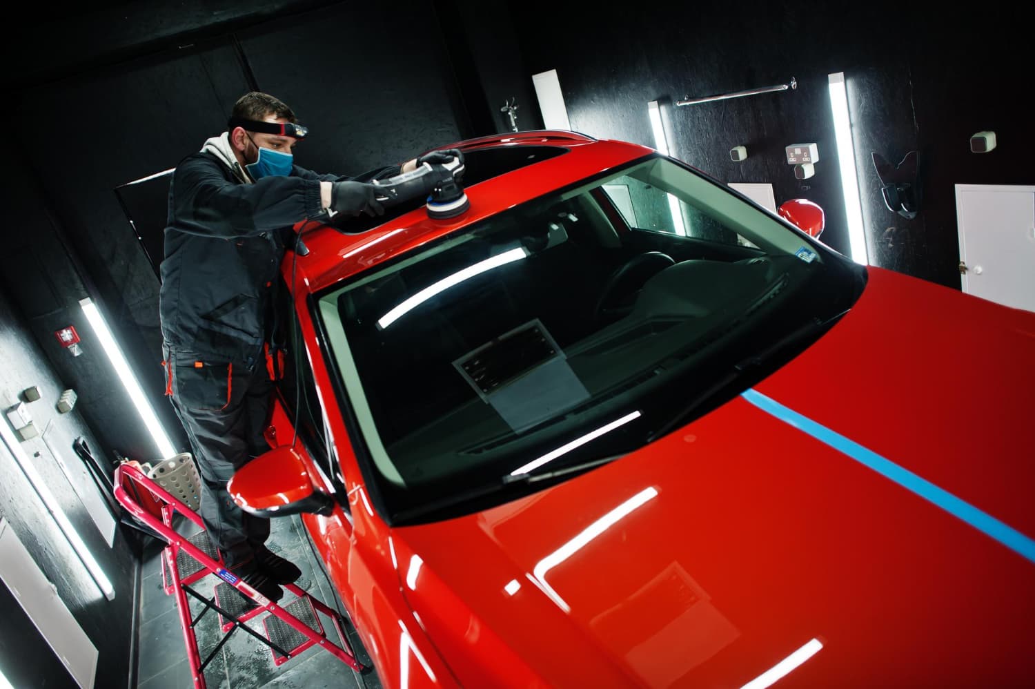 Professional car wash and detailing service